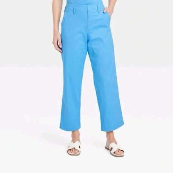 A New Day Pants - A New Day Women's Stretch High Rise Straight Hip & Thigh Chino Pants 17R NWT